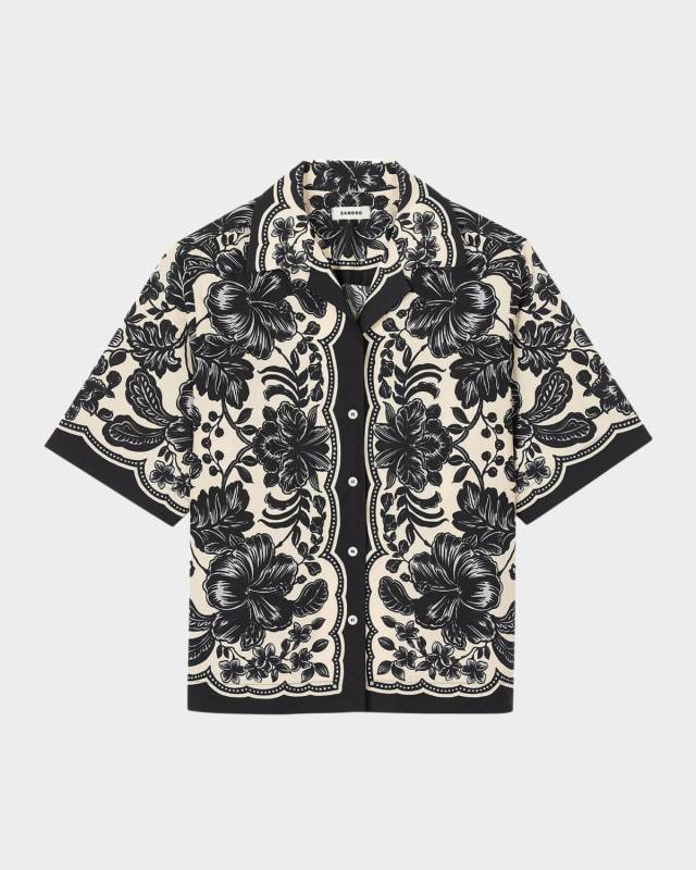 Perrine Button-Front Shirt